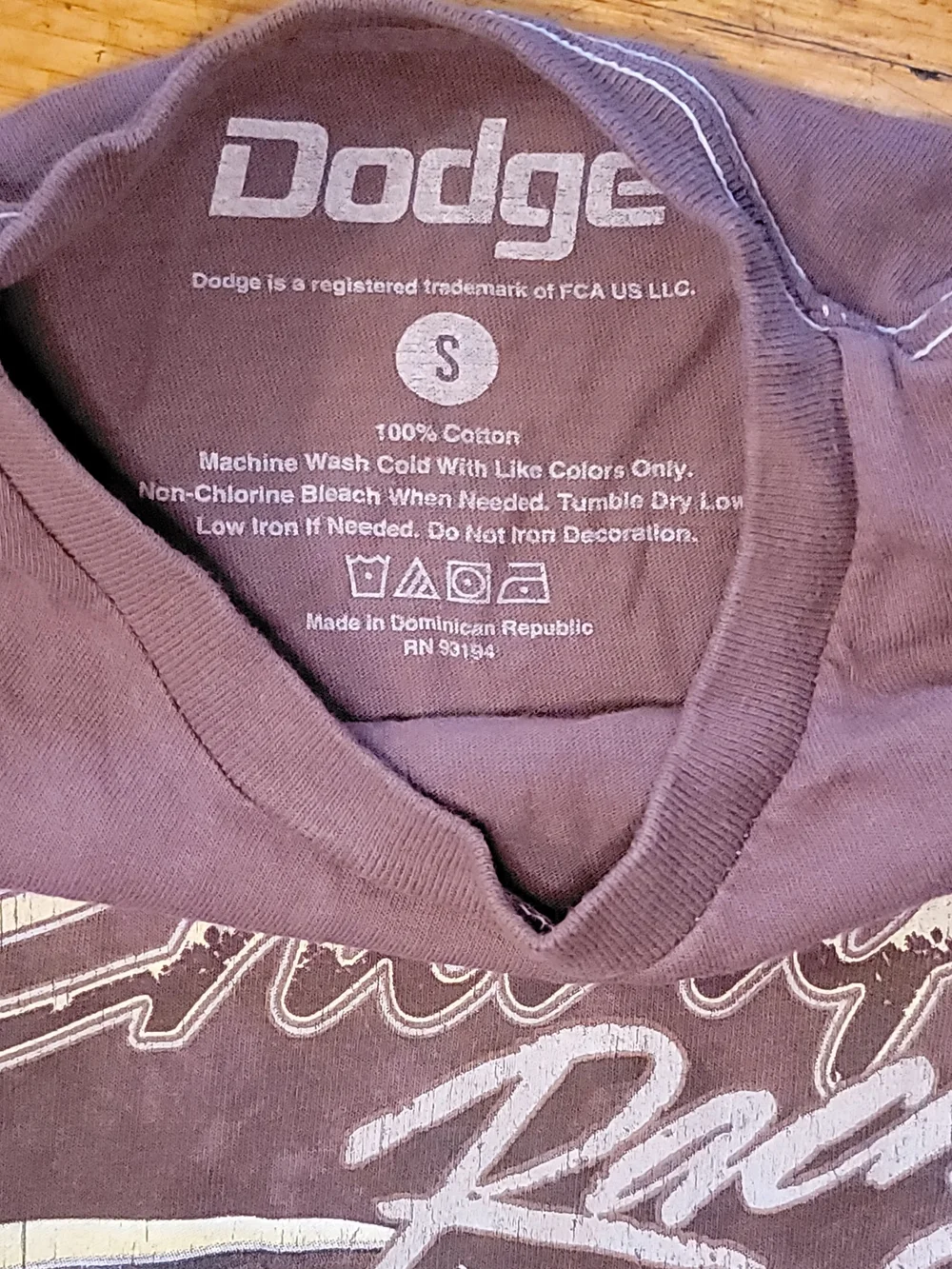 Charger Racing Men's  Graphic Tee - Picture 3 of 3